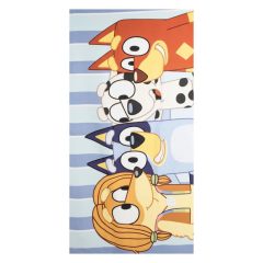   Bluey Happy Moments fürdőlepedő, strand törölköző 70x140cm (Fast Dry)