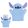 Disney Lilo és Stitch, A csillagkutya Blue mosdókesztyű