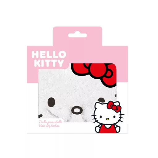 Hello Kitty White hajtörölköző