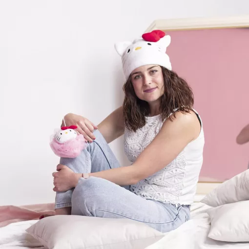 Hello Kitty Pink 3D fürdőszivacs, fürdőpamacs