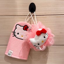 Hello Kitty Pink 3D fürdőszivacs, fürdőpamacs