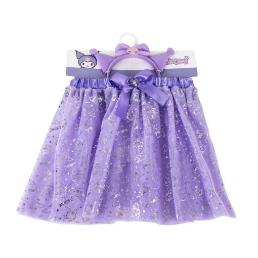 Hello Kitty Kuromi gyerek szoknya és hajpánt szett 3 - 8 év / 98 - 128 cm