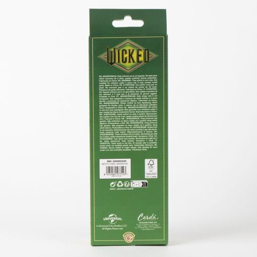 Wicked Black 3D hajkefe 22 cm