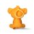   Disney Az Oroszlánkirály Simba 3D plüss figura akasztóval, táskadísz 13 cm