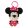Disney Minnie Smile 3D plüss figura akasztóval, táskadísz 13 cm