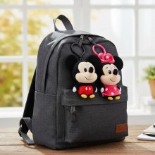 Disney Minnie Smile 3D plüss figura akasztóval, táskadísz 13 cm