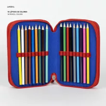 Mancs Őrjárat Pups at Play tolltartó töltött 3 emeletes