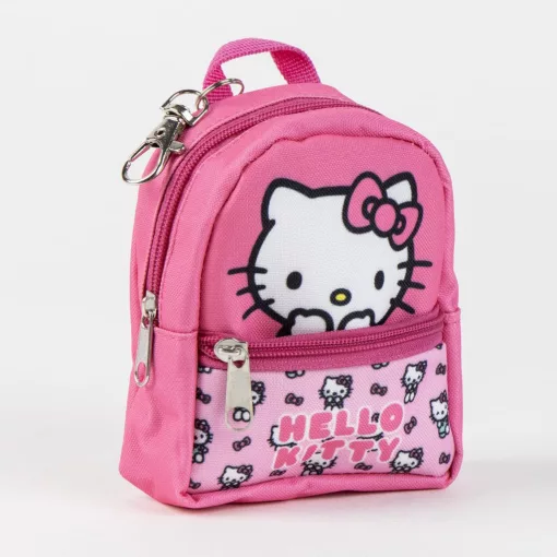 Hello Kitty Pink mini táska kulcstartó szett