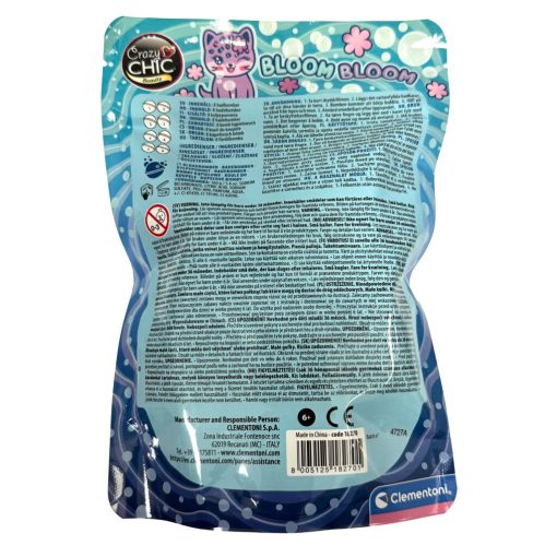 Crazy Chic Bloom fürdőbomba szett 8 db-os Clementoni