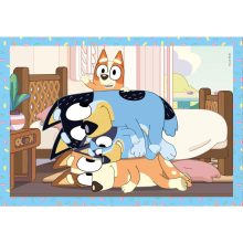 Bluey Play All Day 4 az 1-ben puzzle Clementoni