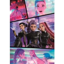K-pop Démonvadászok Take Down 300 db-os puzzle Clementoni