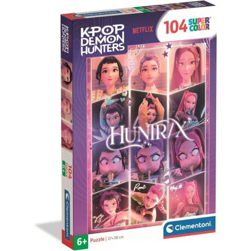 K-pop Démonvadászok Idols 104 db-os Super puzzle Clementoni