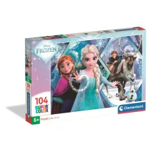 Disney Jégvarázs Ice Kingdom 104 db-os puzzle Clementoni