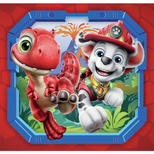 Mancs Őrjárat Dino Movie 3x48 db-os puzzle Clementoni