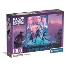 K-pop Démonvadászok Stage Warriors 1000 db-os Compact puzzle Clementoni