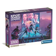   K-pop Démonvadászok Stage Warriors 1000 db-os Compact puzzle Clementoni