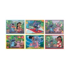 Disney Lilo és Stitch, A csillagkutya Funny Day mesekocka 12 db-os Clementoni
