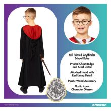 Harry Potter Gryffindor jelmez 6-8 év