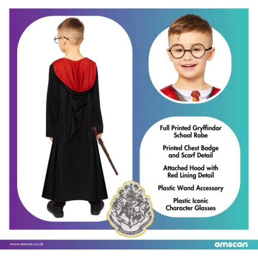 Harry Potter Gryffindor jelmez 8-10 év