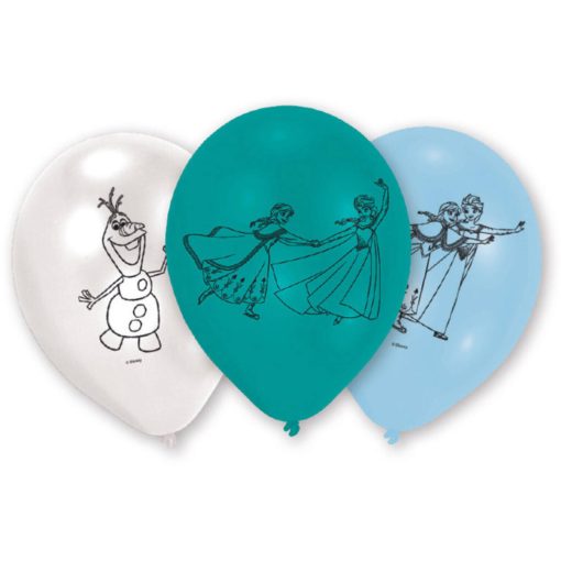 Disney Jégvarázs Ice léggömb, lufi 6 db-os 9 inch (22,8 cm)