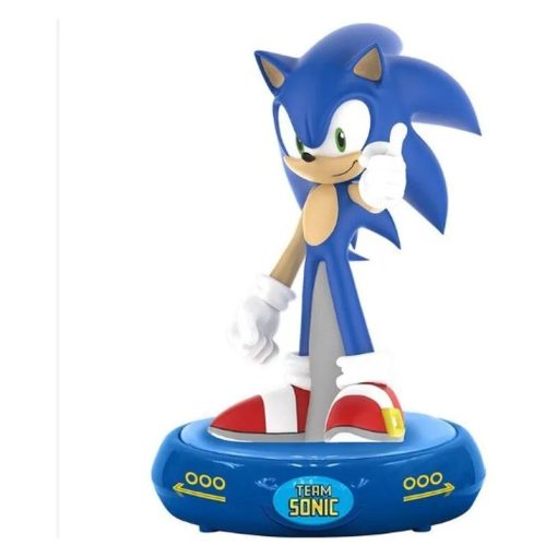 Sonic a sündisznó Right 3D LED éjjeli lámpa, éjszakai fény