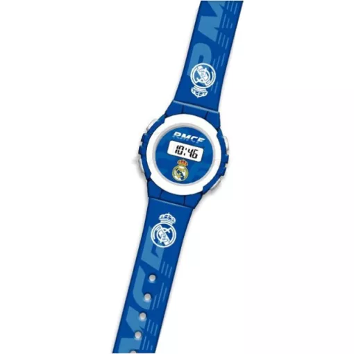 Real Madrid Emblem Blue digitális karóra