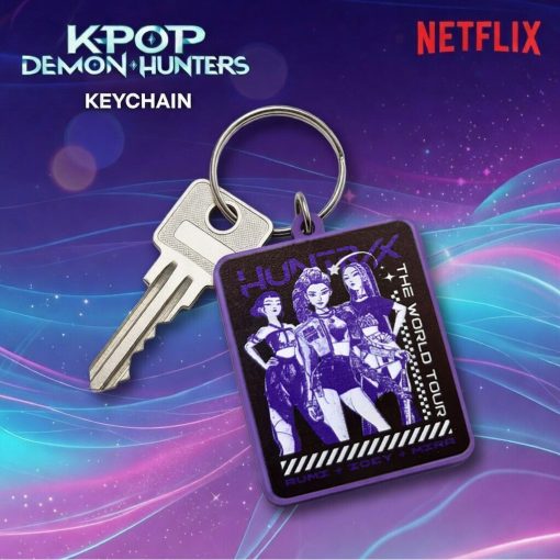 K-pop Démonvadászok World Tour kulcstartó