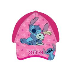   Disney Lilo és Stitch, A csillagkutya Hugging Scrump gyerek baseball sapka 52 cm - Sötét rózsaszín