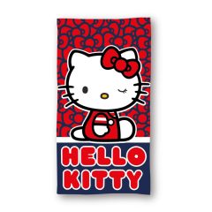   Hello Kitty Cutie Style fürdőlepedő, strand törölköző 70x140cm (Fast Dry)