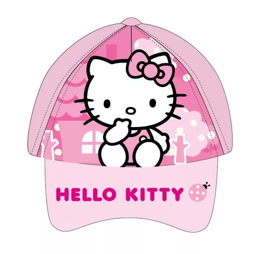 Hello Kitty Pink Town gyerek baseball sapka 53 cm