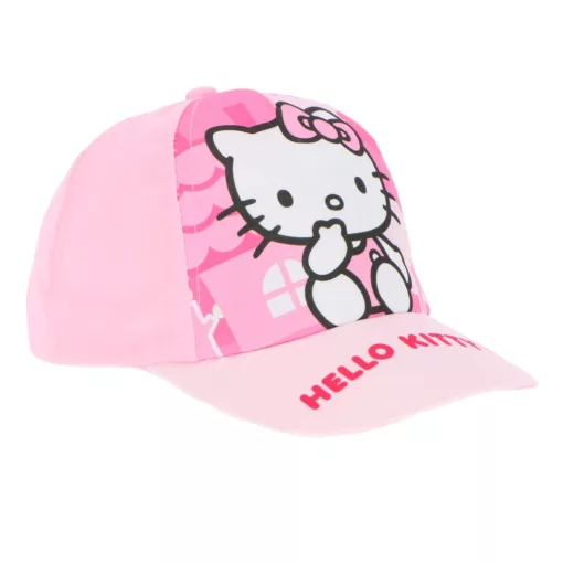 Hello Kitty Pink Town gyerek baseball sapka 53 cm