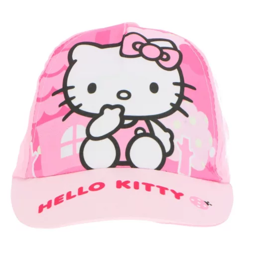 Hello Kitty Pink Town gyerek baseball sapka 53 cm
