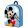 Disney Mickey Classic hátizsák, táska 30 cm