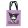 Hello Kitty Kuromi vászontáska, bevásárlótáska 44 cm