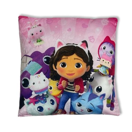 Gabi babaháza Happiness párna, díszpárna 38x38 cm Velúr