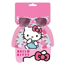 Hello Kitty Lovely Day napszemüveg és baseball sapka szett