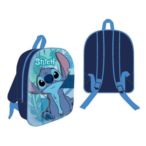 Disney Lilo és Stitch, A csillagkutya Blue Vibes 3D hátizsák, táska 30 cm