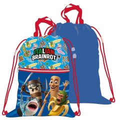 Brainrot Italian Deluxe sporttáska, tornazsák 45 cm