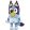 Bluey Blue fólia lufi 79 cm