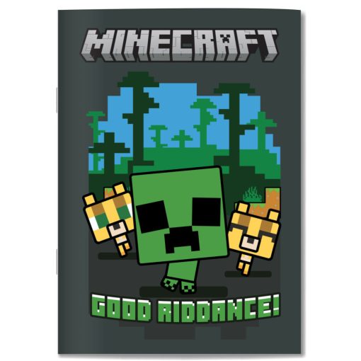 Minecraft Good Riddance B/5 vonalas füzet 40 lapos