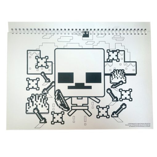Minecraft Creepers Need Hugs A/4 spirál vázlatfüzet 40 lapos matricával