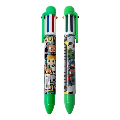 Minecraft Chibi 6 színű toll