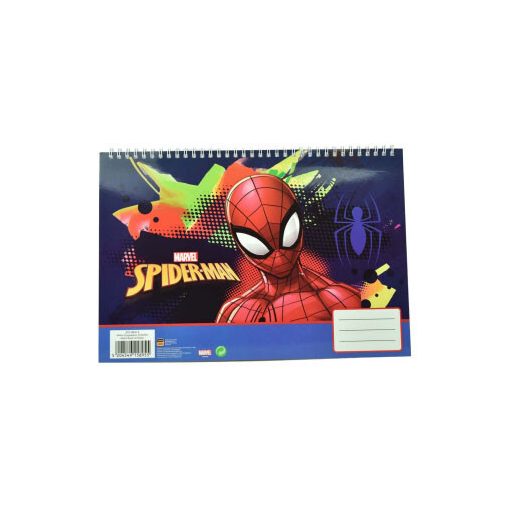 Pókember Splotch A/4 spirál vázlatfüzet, 30 lapos