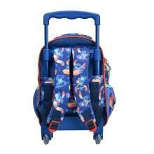 Disney Lilo és Stitch, A csillagkutya Chillin' gurulós ovis hátizsák, táska 30 cm