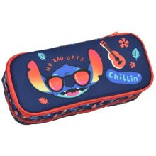 Disney Lilo és Stitch, A csillagkutya Chillin' 2 rekeszes tolltartó 23,5 cm