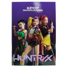 K-pop Démonvadászok Sing B/5 vonalas füzet 40 lapos