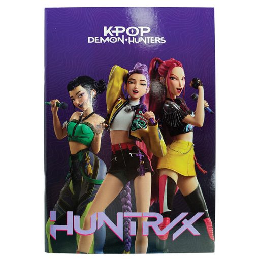 K-pop Démonvadászok Sing B/5 vonalas füzet 40 lapos