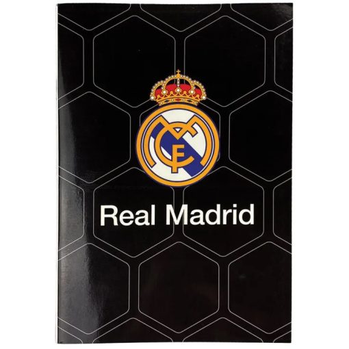 Real Madrid Black B/5 vonalas füzet 40 lapos