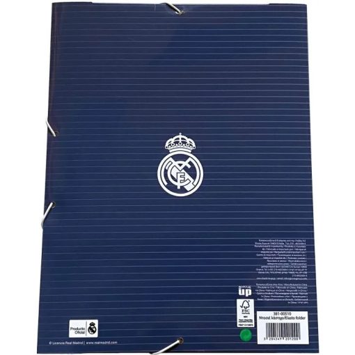 Real Madrid Blue A/4 gumis mappa