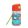 Fisher-Price Animals műanyag kulacs akasztóval 350 ml